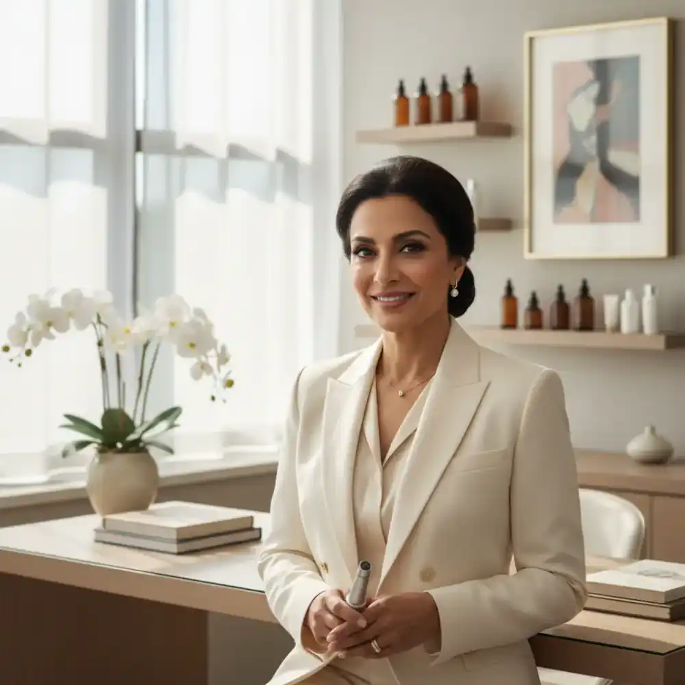 Dermatology expert portrait
