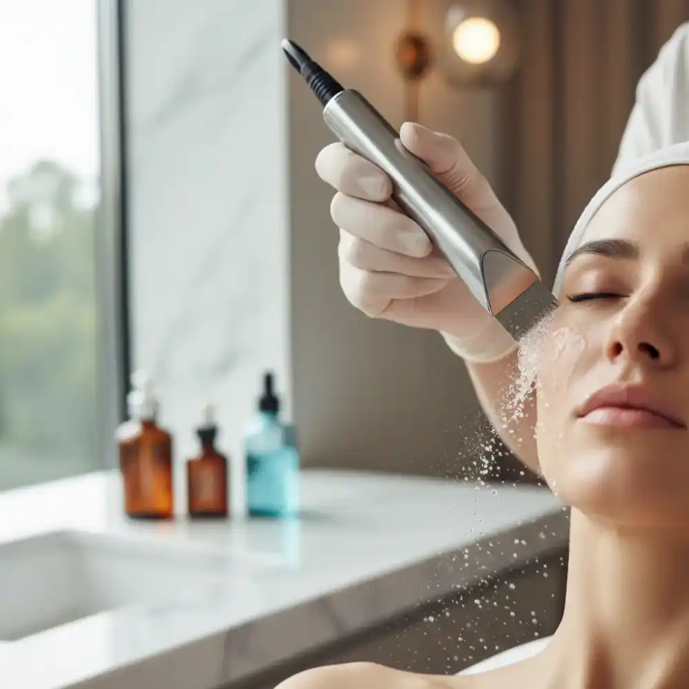 Ultrasonic exfoliation process
